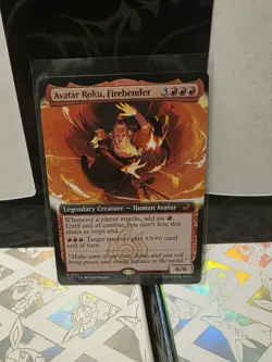 Avatar Roku, Firebender - Avatar: The Last Airbender - MTG Card #191 - Image 1