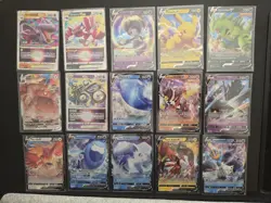 Pokemon TCG Lot of 15 Vstar Vmax & V Cards. Near Mint Condition See Photos - Image 1