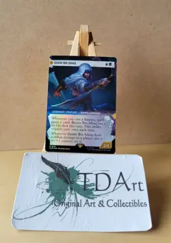 1x BASIM IBN ISHAQ ~ NM - MTG - ACR Assassin's Creed - Showcase Foil or Regular - Image 3