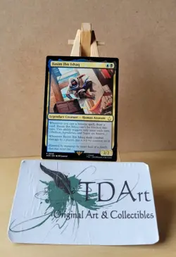 1x BASIM IBN ISHAQ ~ NM - MTG - ACR Assassin's Creed - Showcase Foil or Regular - Image 4
