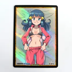 Waifu Anime Card LIMITED 1/1 Custom TCG Holo Goddess Story ACG T12056 - Image 1