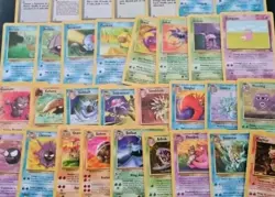 Pokemon Bundle Joblot 32x Cards Complete Com/Uncom Fossi1 32/62 Set WOTC NM/EX - Image 1