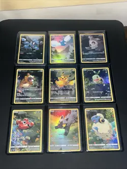 Crown Zenith Galarian Gallery Card Lot Pikachu GG30 (x9 Card Lot) Pokemon NM - Image 1
