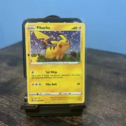 Pokemon Pikachu TCG SWSH039 General Mills 25th Anniversary Holo Promo Card MINT - Image 1
