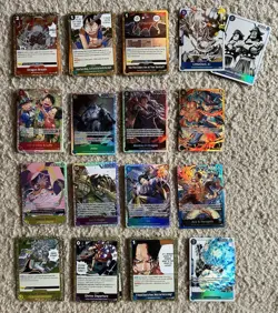 One Piece Cards Mixed Lot Of Secret Rare, Rare, Super Rare, Uncommon, Don & More - Image 2