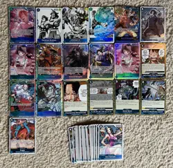One Piece Cards Mixed Lot Of Secret Rare, Rare, Super Rare, Uncommon, Don & More - Image 3