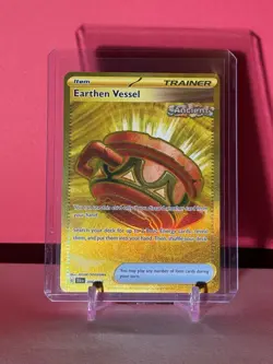 Earthen Vessel 096/064 SV: Shrouded Fable NM Pokemon Card - Image 1