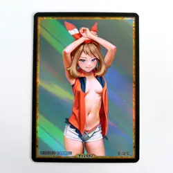 MAY Waifu Anime Card LIMITED 1/1 Custom TCG Holo Goddess Story ACG T12082 - Image 1
