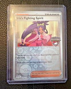Iris's Fighting Spirit 149/159 Pokemon TCG Stockholm Regional Stamped Promo - Image 5