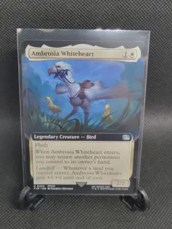 Ambrosia Whiteheart - #424 - Uncommon - Extended Art - MTG: Final Fantasy - FIN - Image 1