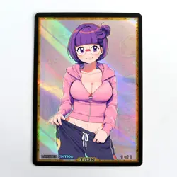 Waifu Anime Card LIMITED 1/1 Custom TCG Holo Goddess Story ACG T12097 - Image 1