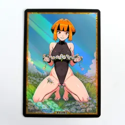 GARDENIA Waifu Anime Card LIMITED 1/1 Custom TCG Holo Goddess Story ACG T12062 - Image 1