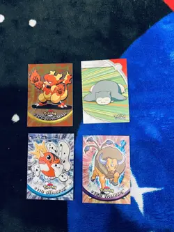 2000 Pokemon Card Lot Of 4 - Topps - Image 1