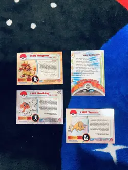 2000 Pokemon Card Lot Of 4 - Topps - Image 2
