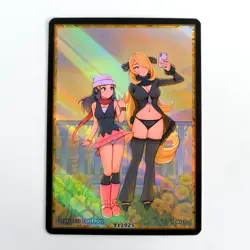 CYNTHIA Waifu Anime Card LIMITED 1/1 Custom TCG Holo Goddess Story ACG T12025 - Image 1
