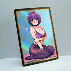 Waifu Anime Card LIMITED 1/1 Custom TCG Holo Goddess Story ACG T12096 - Image 2