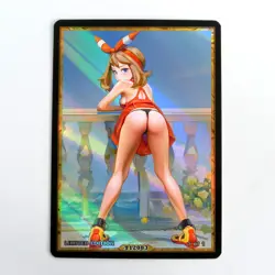 MAY Waifu Anime Card LIMITED 1/1 Custom TCG Holo Goddess Story ACG T12083 - Image 1