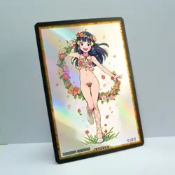 Waifu Anime Card LIMITED 1/1 Custom TCG Holo Goddess Story ACG T12055 - Image 2
