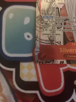 Silvers Rayleigh Parallel Manga Alt Art Op08-118 One Piece English TCG Card - Image 4