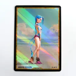 JINX Waifu Anime Card LIMITED 1/1 Custom TCG Holo Goddess Story ACG T12073 - Image 1