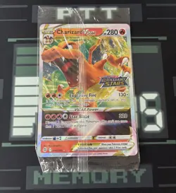 Pokemon TCG Card Charizard VSTAR 018/172 Brilliant Stars JUMBO Promo New SEALED - Image 1