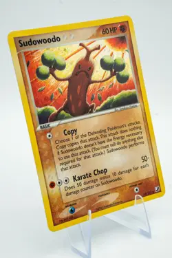 Sudowoodo 15/115 Unseen Forces Holo Light Played Pokemon TCG Card 2005 LP ++ - Image 4