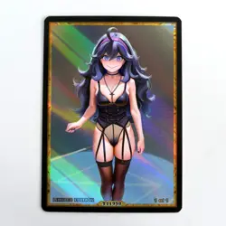 Waifu Anime Card LIMITED 1/1 Custom TCG Holo Goddess Story ACG T11998 - Image 1