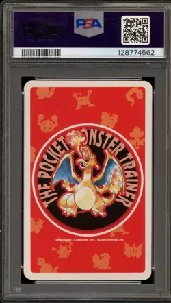 Pokeon Red Playing Cards Mewtwo Ace of Spades Japanese #150 PSA 10 Gem Mint - Image 2