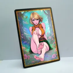 Waifu Anime Card LIMITED 1/1 Custom TCG Holo Goddess Story ACG T11975 - Image 2