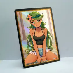MALLOW Waifu Anime Card LIMITED 1/1 Custom TCG Holo Goddess Story ACG T12076 - Image 2