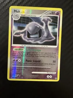 Pokemon TCG Muk Reverse Holo Rare Card 56/132 Secret Wonders - Image 1