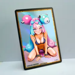 IONO Waifu Anime Card LIMITED 1/1 Custom TCG Holo Goddess Story ACG T12069 - Image 2