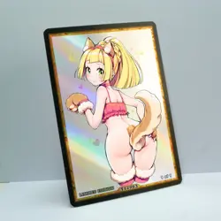 LILLIE Waifu Anime Card LIMITED 1/1 Custom TCG Holo Goddess Story ACG T12003 - Image 2