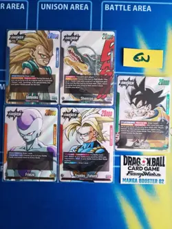 Full SET L DRAGON BALL CARD GAME FUSION WORLD MANGA BOOSTER SB02 EN NEUF - Image 1