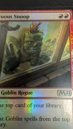 Conspicuous Snoop Core Set 2021 Foil Magic Card - Image 4