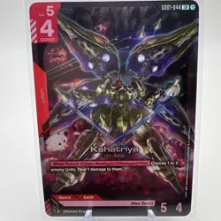 Kshatriya (GD01-044) - Newtype Rising #GD01-044 LR - NM Foil Gundam Card Game - Image 1