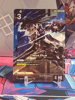 Delta Plus (R+) GD01-006 - Newtype Rising - Gundam TCG Card Game *English - Image 1