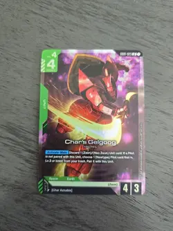 Gundam Card Game Newtype Rising Char’s Gelgoog GD01-023 LR - Image 1