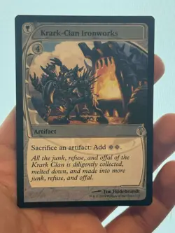 1X Krark-Clan Ironworks FUTURE SIGHT FRAME MINT MTG Magic MY2 Mystery 2 CEDH - Image 1