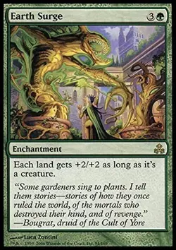 Magic the Gathering EARTH SURGE #81/65 Guildpact 2005 Green Rare STOCK PHOTO NM - Image 1