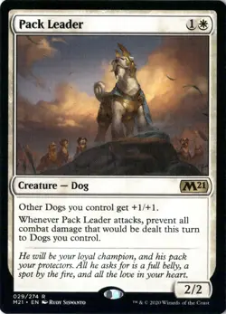 Pack Leader NM/M* Core Set 2021 M21 ENGLISH 029/274 mtg -UnltdCards - Image 1