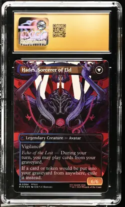 EMET-SELCH, UNSUNDERED Final Fantasy Borderless Foil Mythic CGC Pristine 10 MTG - Image 2