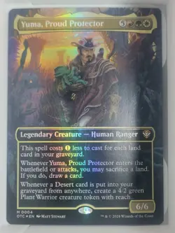 Yuma, Proud Protector 0004 Mythic Foil Outlaws of Thunder Junction MTG NM - Image 1