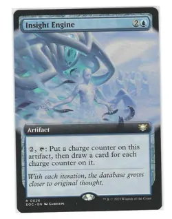 Insight Engine (Extended Art) Edge of Eternities Regular NM! Pack Fresh! - Image 1