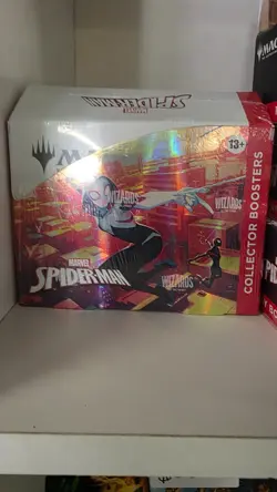 Magic: The Gathering Spider-Man Collector Booster Box 12 Packs Sealed MTG - Image 1