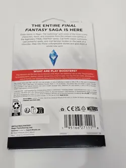 Magic The Gathering Final Fantasy Play Booster Sleeved Pack - Image 2
