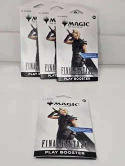 Magic The Gathering Final Fantasy Play Booster Sleeved Pack - Image 3