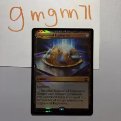 MTG Foil Engineered Explosives Kaladesh Inventions Masterpiece - Image 1