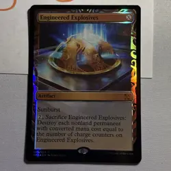 MTG Foil Engineered Explosives Kaladesh Inventions Masterpiece - Image 3