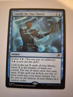 1x MtG EOE Consult the Star Charts #51 NM x1 - Image 1